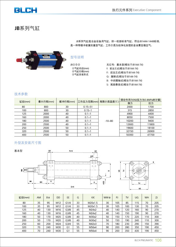 MOB系列/JB系列方型鑄件油壓